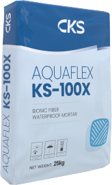 Aquaflex KS-100X fiber reinforced cementitious waterproofing mortar （one component）