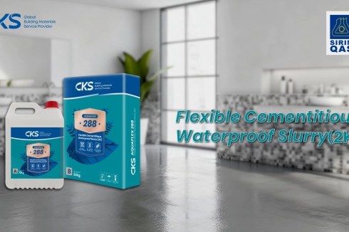 Aquaflex 288丨Flexible Cementitious Waterproof Slurry